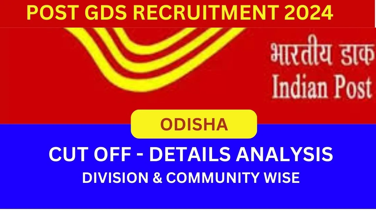 Gramin Dak Sevak post office GDS Bpm,Abpm and Dak-Sevak Odisha   2024