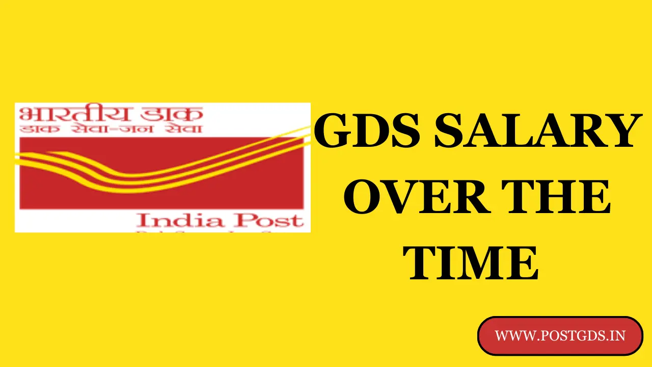 GDS SALARY OVER THE TIME