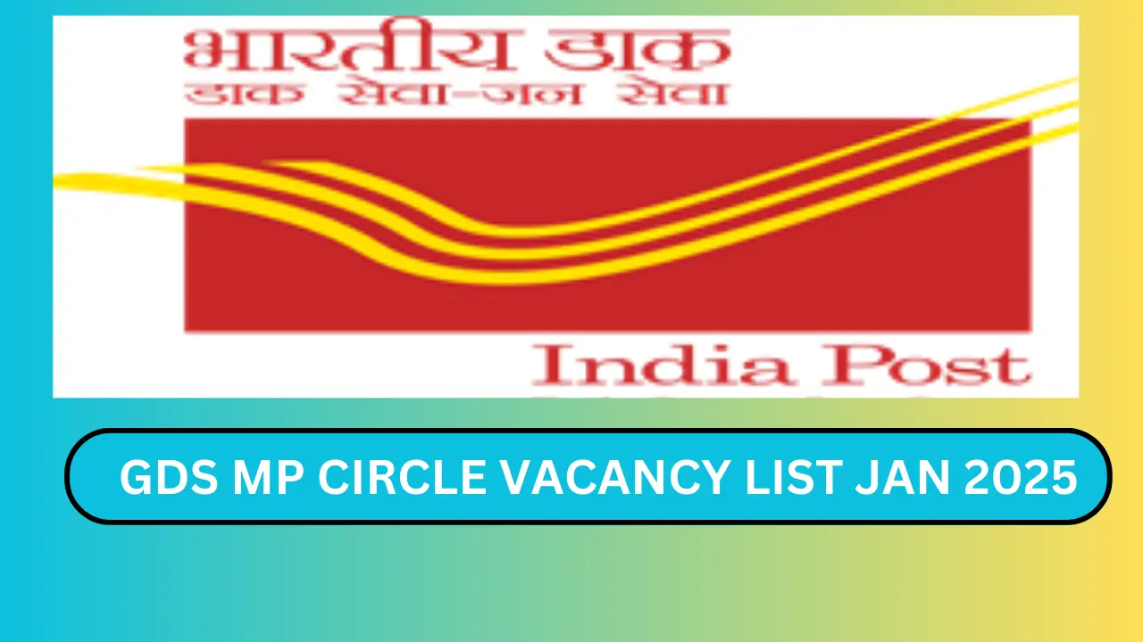 GDS MP VACANCY LIST JAN 2025